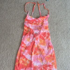 Cowl Neck Boohoo Cover-Up Dress (Size 12)